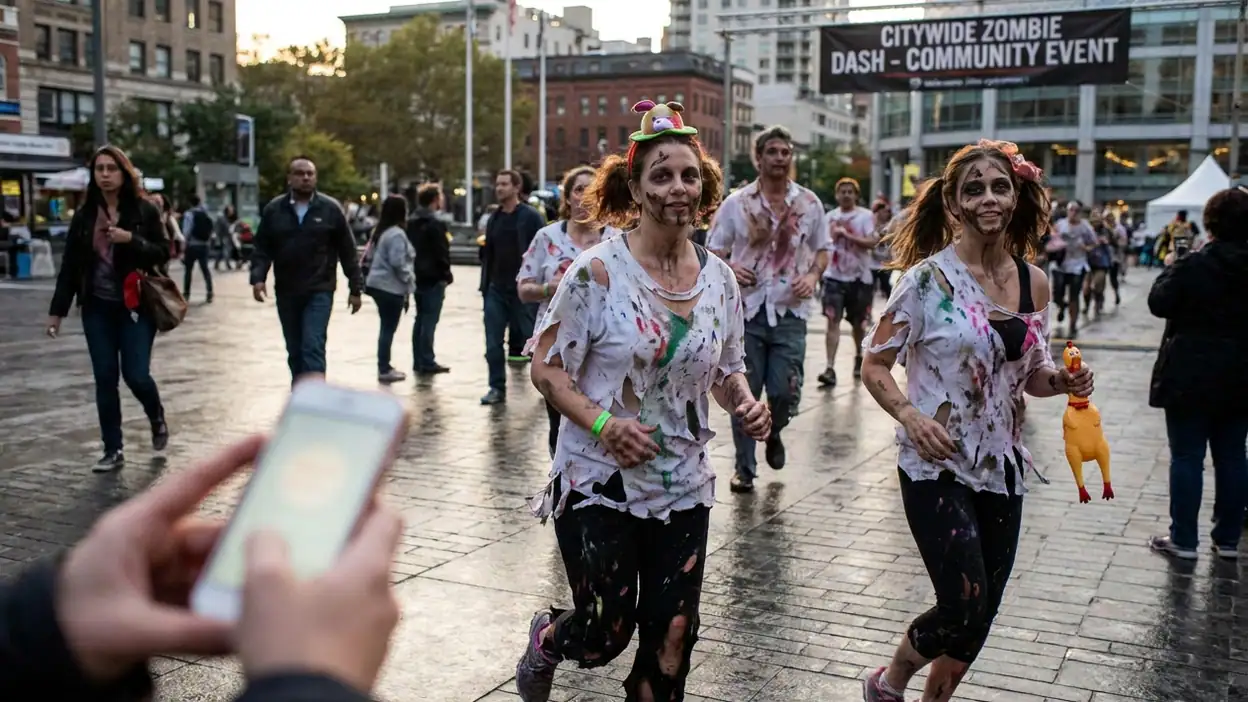 Zombie Tsunami: A Corrida Zumbi Mais Viciante do Arcade